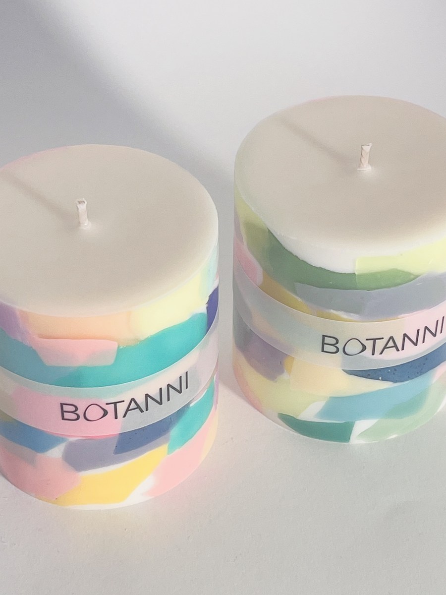 Botanni Kerze, Terrazzo, von oben