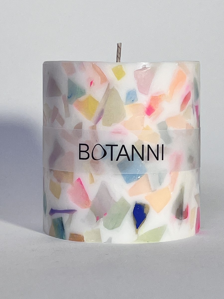 Botanni Kerze, Terrazzo, Rosé-Mint