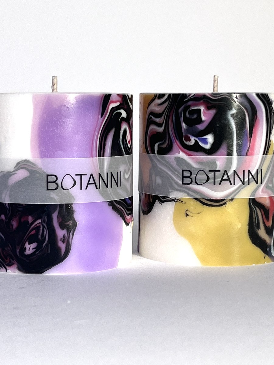 Botanni Kerze, Marble-Kerze