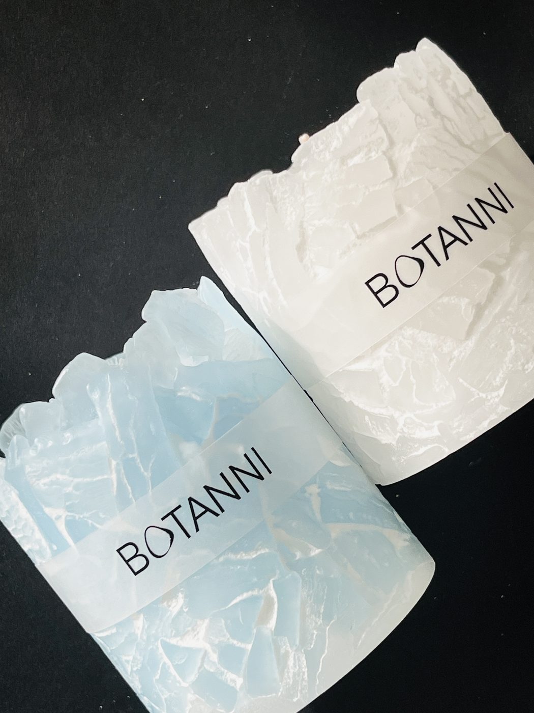 Botanni Kerze, Konfetti-Technik, Pastell